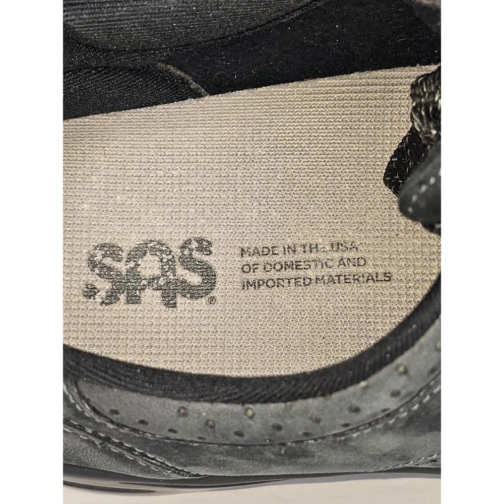 SAS Walk Easy Comfort Shoes Walking Diabetic Orthopedic Nero Nubuck WM 8M BLUGRY